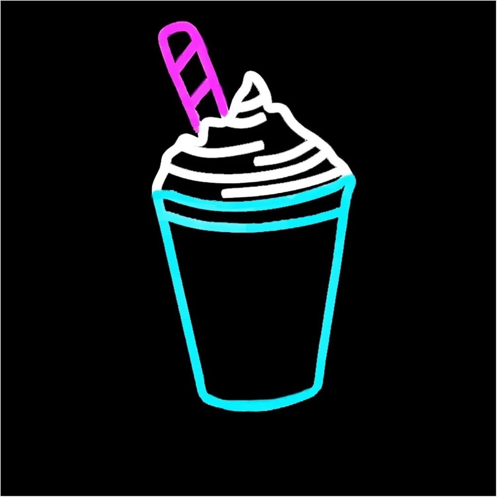 Luci al neon personalizzate, gelato, festa, casa, negozio