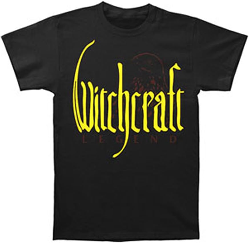 Witchcraft Men's Legend T-shirt Large Black Apparel