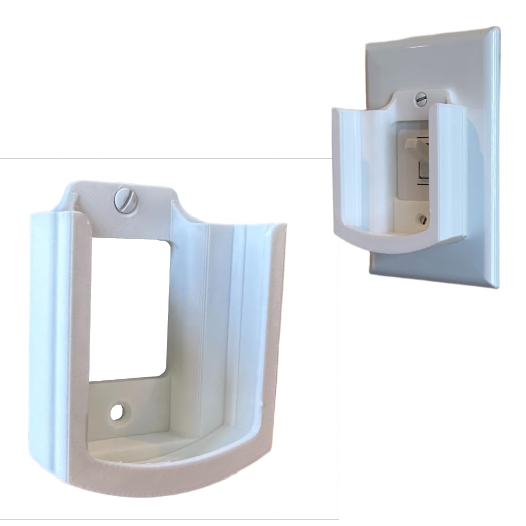 Replacement Holder Mount for Home Decorators RH-786R DC RH787T Fanimation TR29 Casa Vieja Ceiling Fan Remotes, with Mounting Hardware (Toggle Switch)