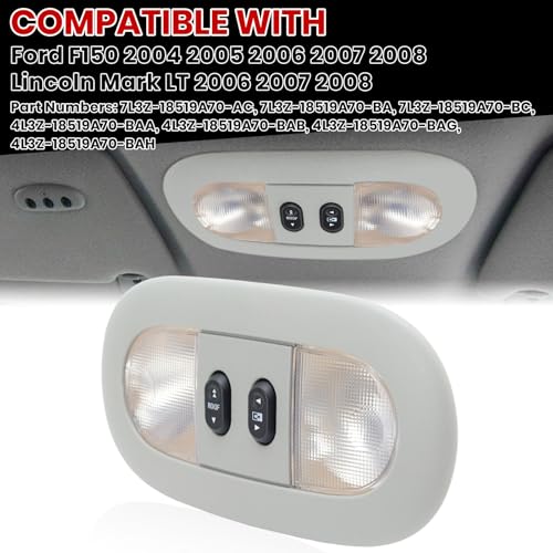 Luz LED de lectura interior compatible Ford F150 2004-2008 miniatura 2