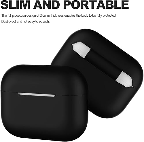Miniatura 2 de ATUAT Funda para AirPods Pro de 2 generación (2022), accesorios de protección de silicona suave para hombres, mujeres, niños y niñas, para Apple