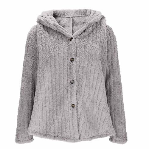Hoods for Juniors Fall Winter Long Sleeve Thermal Fuzzy Hooded Plain Jacket Hoodies Outfits Women 2025 Fashion Y2K