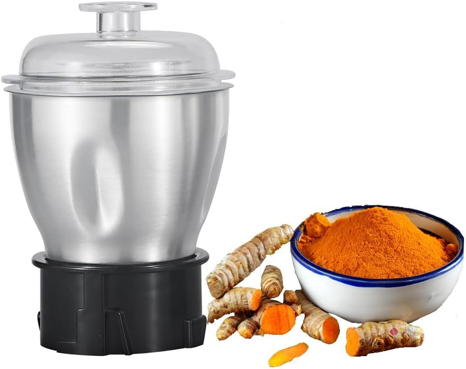 Indian Mixer Grinder, features 800 Watt motor Comes with 3 Stainless Steel Jars
