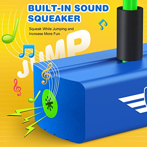 Image of CUUGO LET'S GO! CG Jumping Promotes Growing Taller- Pogo Stick Foam Pogo Jumper for Kids, Toys for 3-12 Year Old Boys Girls Outdoor Toys Indoor Toys Fun Gifts Christmas Stocking Stuffers Gifts