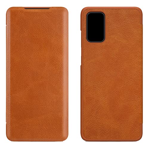 WHITBULL Royal Leather Magnetic Flip case for Samsung Galaxy S20 Brown (B0B36F1X97) Amazon Price History, Amazon Price Tracker