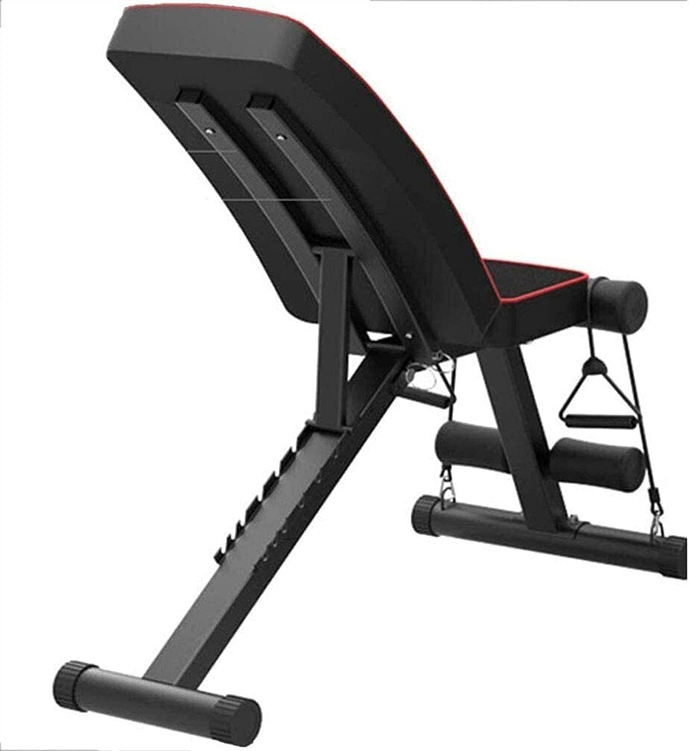 FSunKoFu Weight Bench Exercise Workout Dumbbell Bench Adjustable Weight Bench Sit-Up Board Folding Flat Incline/Decline Bench Perfect for Full Body Workout and Home Gym