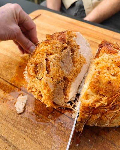 Turducken 5 lb Roll with Stuffing, Frozen, Ready to Cook