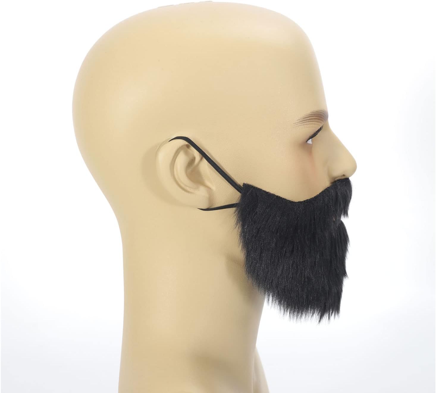 Beard Brown Men's Beard Brown Costume Facial Supplies Disguise Male Makeup Cosplay Holiday Party Party image 5