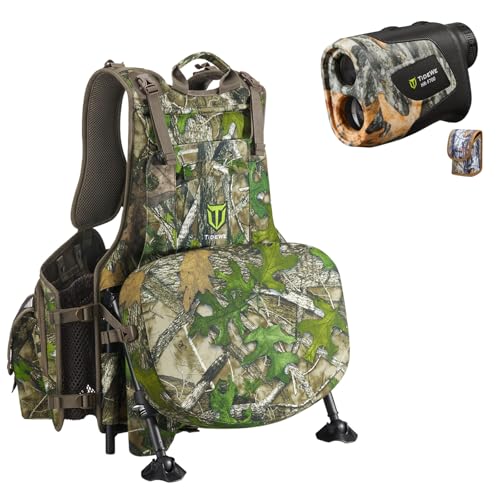 TIDEWE Turkey Vest and Hunting Rangefinder with Rechargeable Battery 700 Yard