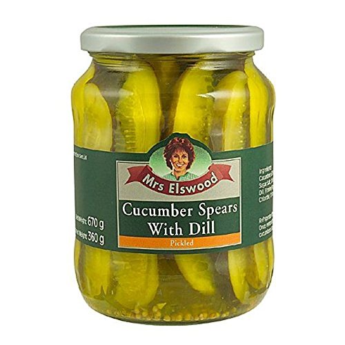 Mrs Elswood Cucumber Spears with Dill - 670g