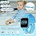 GOLDEN HOUR Kids Digital Sport Watches with Fitness Tracker, Alarm Clock, Stopwatch, No App Waterproof Birthday Gifts for Girls and Boys Ages 4-12 in Blue