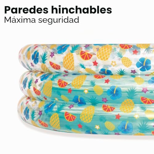 Miniatura 5 de Bestway - Piscina Hinchable Infantil Transparent Sea Life 170x53 Cm