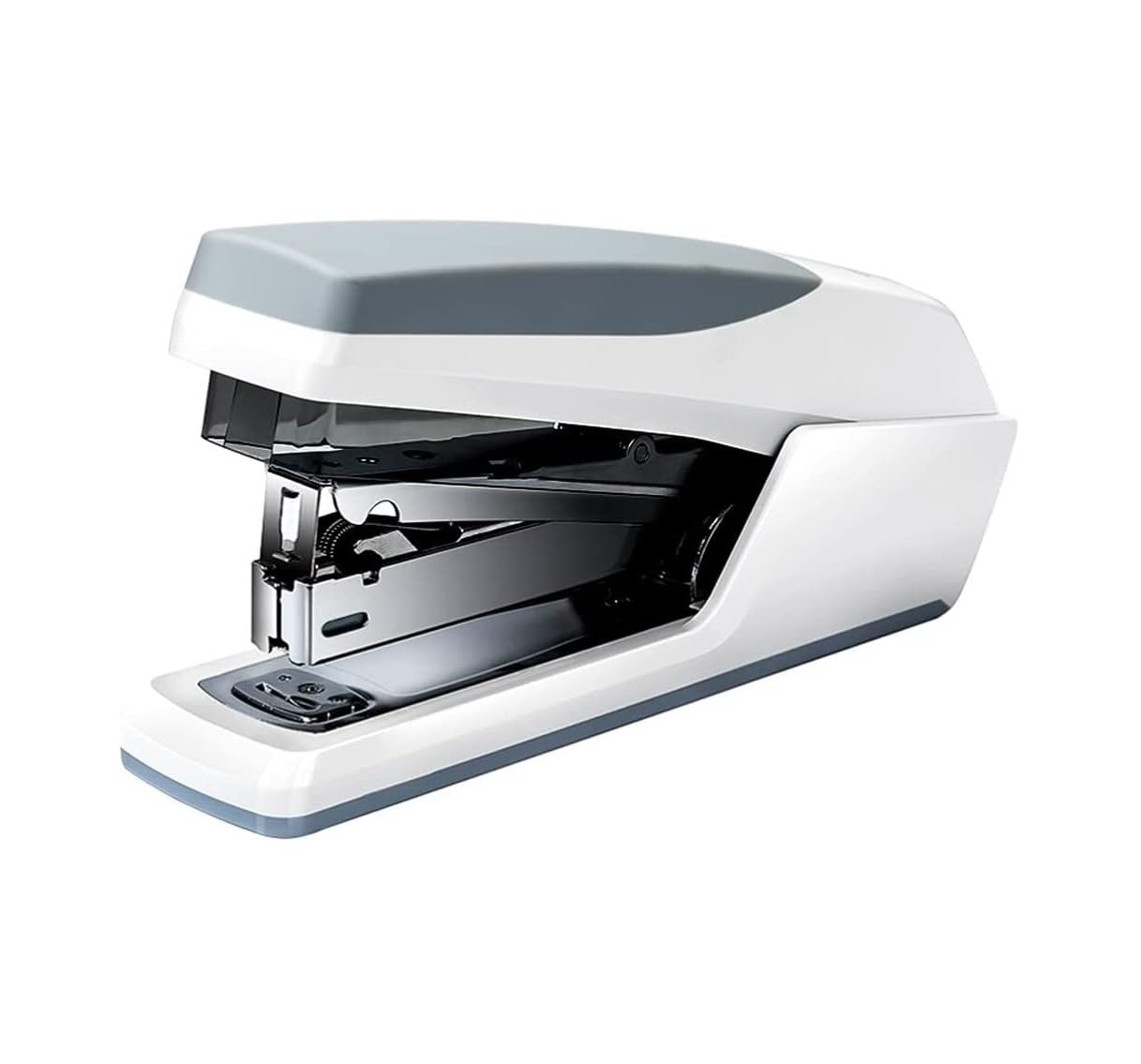 Spillatrice Ufficio Portatile E Facile da Caricare for La Scrivania Ufficio, Adatta agli Studenti, Cucitrice Decorativa Salva-Lavoro Pinzatrice(White)