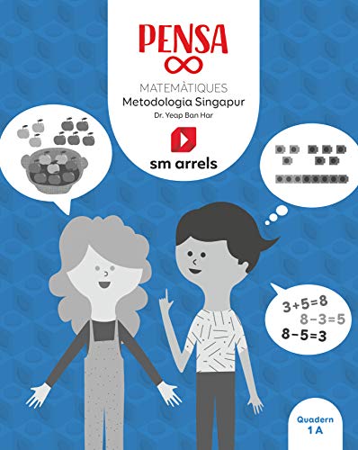 Portada de Matemátiques 1º Educacion Primaria Piensa Infinito Valencia