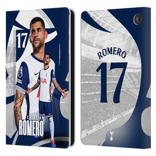 Étui portefeuille Tottenham Hotspur Cristian Romero pour Amazon Fire 7 2022