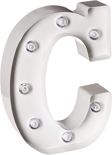 Vista 61 de Darice - Cartel de metal plateado con forma de letra Plata