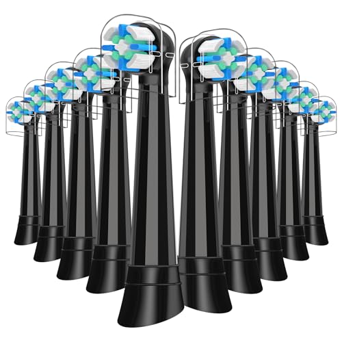 Brosse à dents électrique et têtes de rechange compatibles Oral B pour un sourire éclatant