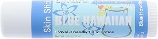 Rinse Bath & Body Blue Hawaiian Solid Lotion Stick - Natural Lotion Bar w/Shea and Cocoa Butter | Coconut, Cherry, Pineapple and Run Scent | No Mess Travel Lotion w/Beeswax | Handmade |.5oz