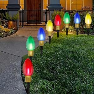 Jumbo C9 Christmas Pathway Lights O...