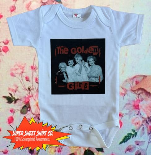 Golden Girls Retro Baby Bodysuit – Vintage 80s TV Show Apparel2