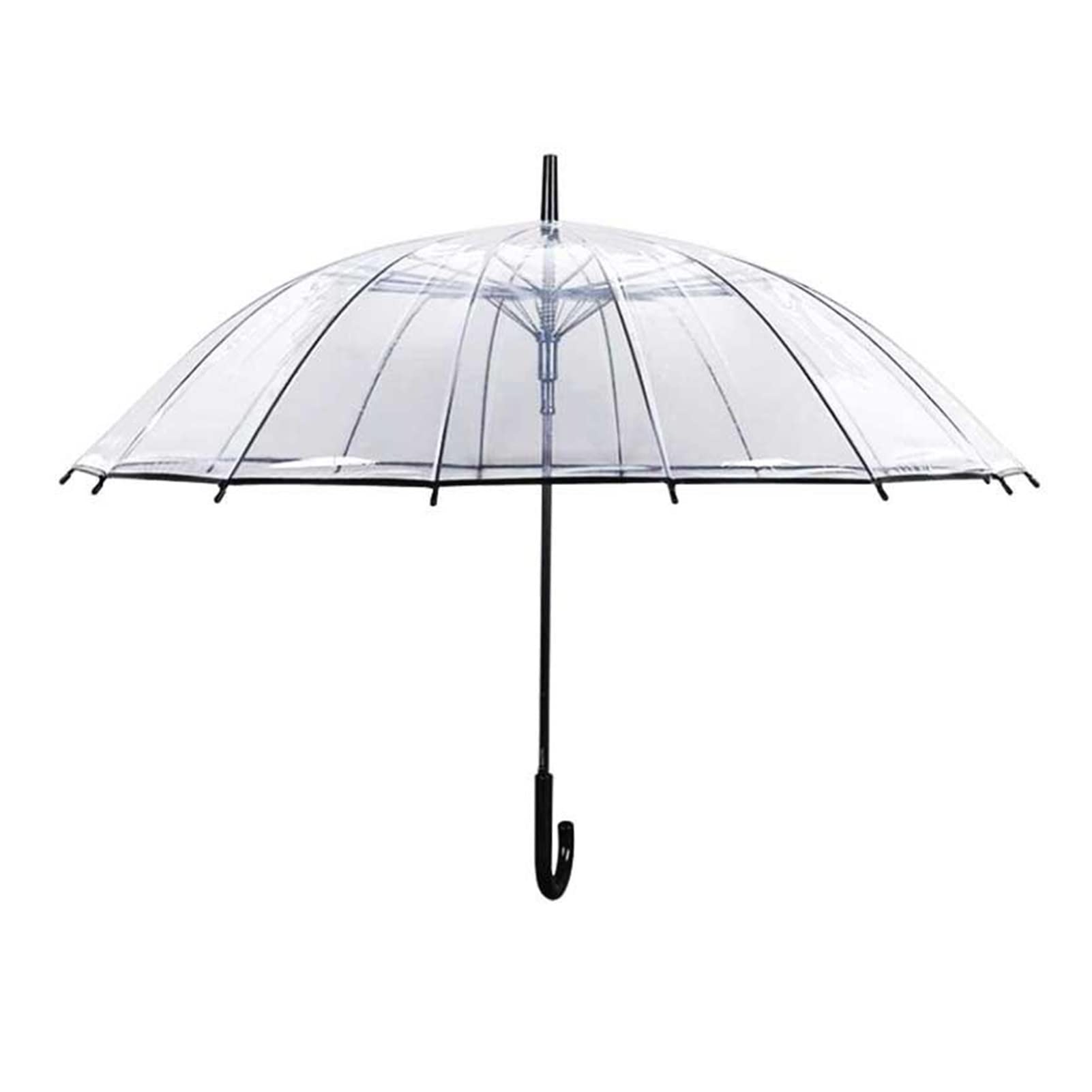 Parasol dziecięcy parasol przezroczysty długi uchwyt parasol moda męska i damska automatyczny kreatywny przezroczysty parasol Umbrela