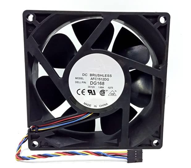 Ventilador de refrigeración 12V 1.80A soluciona el sobrecalentamiento en sistemas 15050
