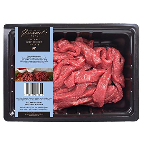The Gourmets Pack Grain Fed Beef Stirfry 300g - Chilled