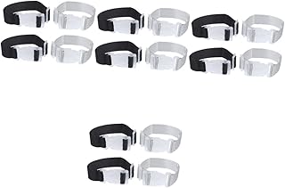 16 Pçs Suporte De Bagagem Alças Resistentes Fivela Acessórios Mochila Fivela Cintos De Viagem Cintos De Viagem Cinto De Bagagem De Poliéster Ajustável Fivela De Mochila De