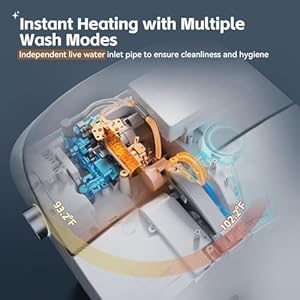 Luxurysmarttoiletwithbidetbuiltinbidettoiletwithheatedseatelongatedjapanesetoiletwithautomaticflushdryernightlightdigitaldisplay Urban Country Home Decor Luxury smart toilet with bidet built in bidet toilet with heated seat elongated japanese toilet with automatic flush dryer night light digital display urban country home decor