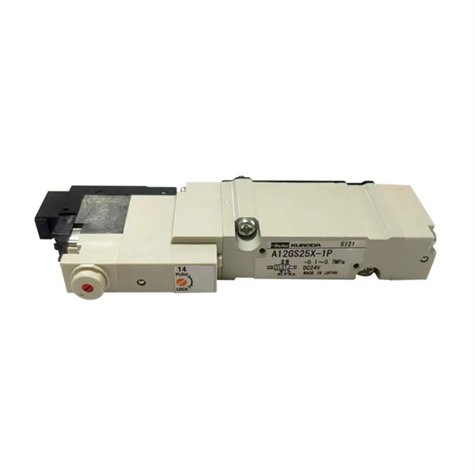 KNIUWMBMH Valve A12GS25X-1P Solenoid Valve Offset Printing Machine Spare Parts