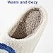 HIPINISS Happy Smile Face Slippers Evil Eyes Slippers for Women Men Cute Cartoon Plush Fluffy Warm Fur Lined slippers Indoor House Home Winter Shoes, Eyes 41-42