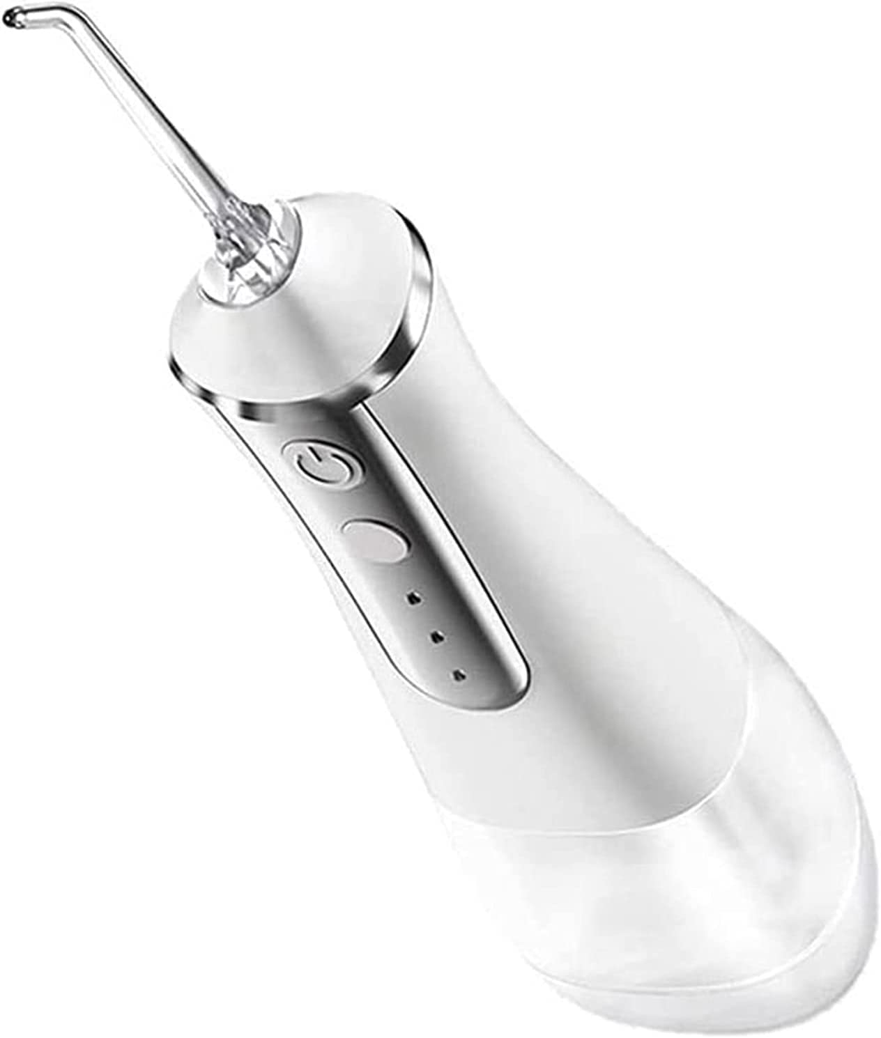 GeRRiT Water Flosser Irrigatore orale dentale senza fili professionale 350ML Flosser portatile IPX6 Impermeabile 3 modalità 5 ugelli for la cura orale di apparecchi ortodontici Detergente for denti im