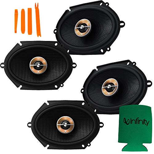 Infinity Kappa for 97-14 Expedition Bundle 2-Pairs KAPPA-86CFX 6x8 Speakers