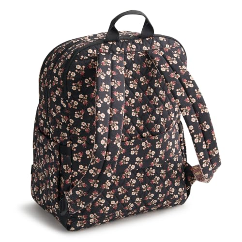 Image of Vera Bradley Premium Cotton Large Bancroft Backpack - Melissa Ditsy, 28L