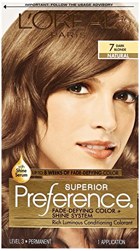 L'Oreal Preference #7 Dark Blonde, 1 ct