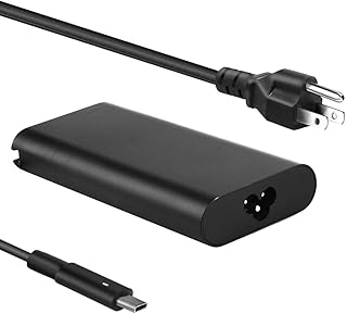 130W USB-C AC Adapter Laptop Charger Compatible with Dell XPS 15 9500 9510 9575 2-in-1 17 9700 9710 Latitude 7210 7310 7410 9410 9510 5420 5520 Precision 5550 5750 3560 3550 3551 Power Cord