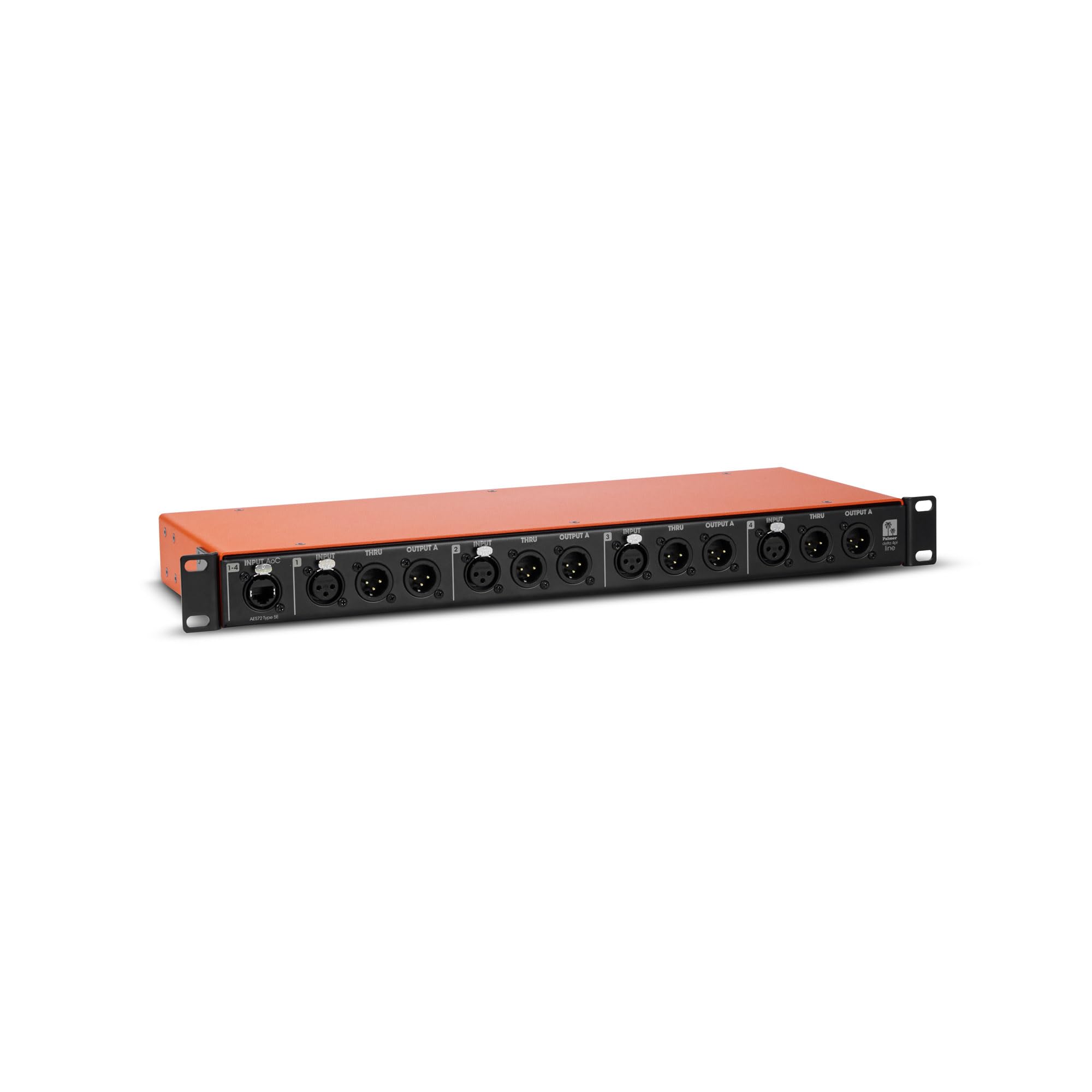 Palmer DELTA 4PL passive 4-channel line split box with Audio over Cat