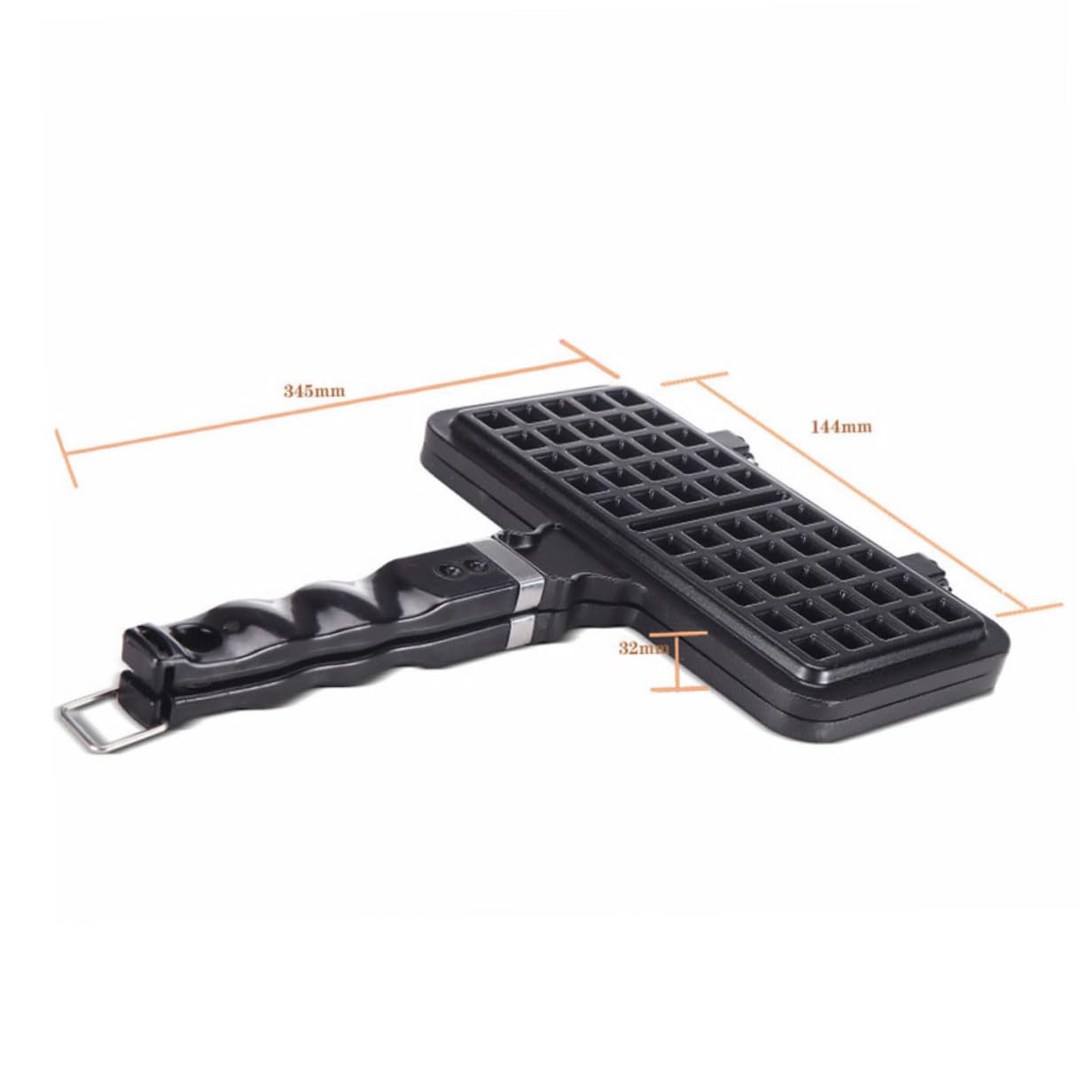 Molde para Gofres y Pastel de Silicona Antiadherente, Tamaño Mediano, Resistente al Calor, Apto para Horno y Cocina de Gas, Utensilio para Hornear en Casa, Herramienta