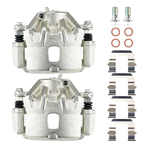 Image of PHILTOP Front Brake Caliper 19-B2997, 19-B2996 Compatible with 2005-2010 Kia Spor-tage, 2005-2009 Hyundai Tucson