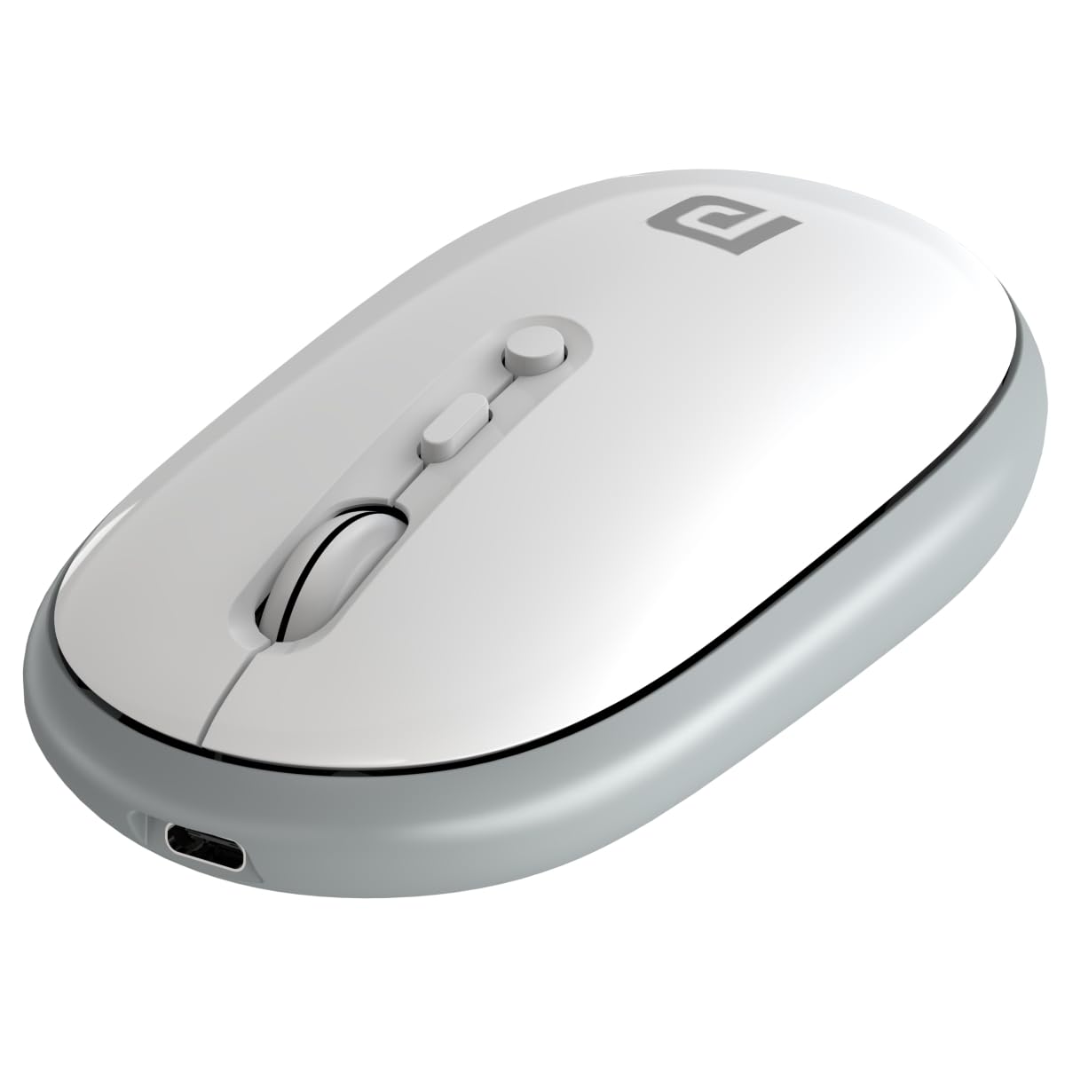 Portronics Toad II Bluetooth Mouse, with Bluetooth 5.0 & 2.4 Ghz Dual Wireless Connectivity, Rechargeable Battery, Adjustable DPI up to 1600 Compatible with Laptop, MacBook, PC (Grey)-picture-32