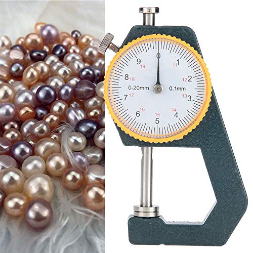 Calibrador para medir grosor de perlas 0-20mm miniatura 5