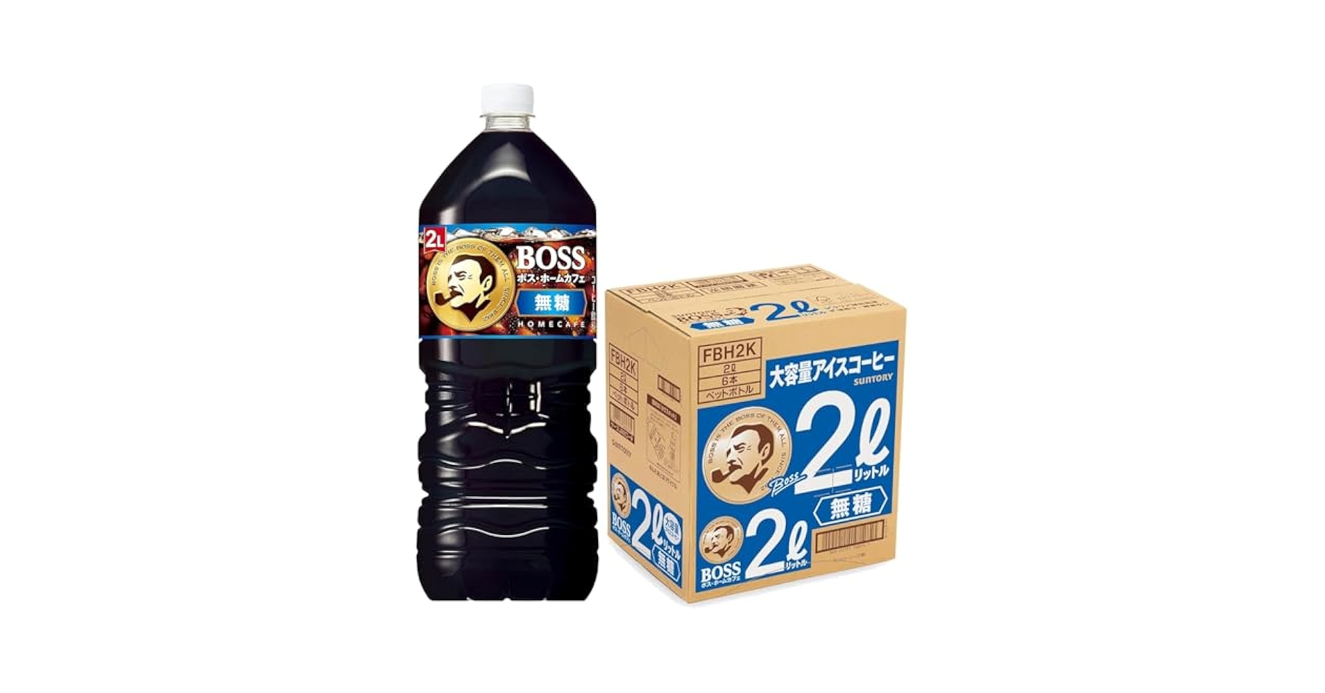 Amazon | アイスコーヒー 無糖 液体 大容量 2L ×6本 | Dr.nao