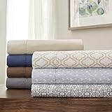 Serta Perfect Sleeper Smart Comfort Sheet Set with Nanotex, Bed Sheets for All Mattress Sizes,...