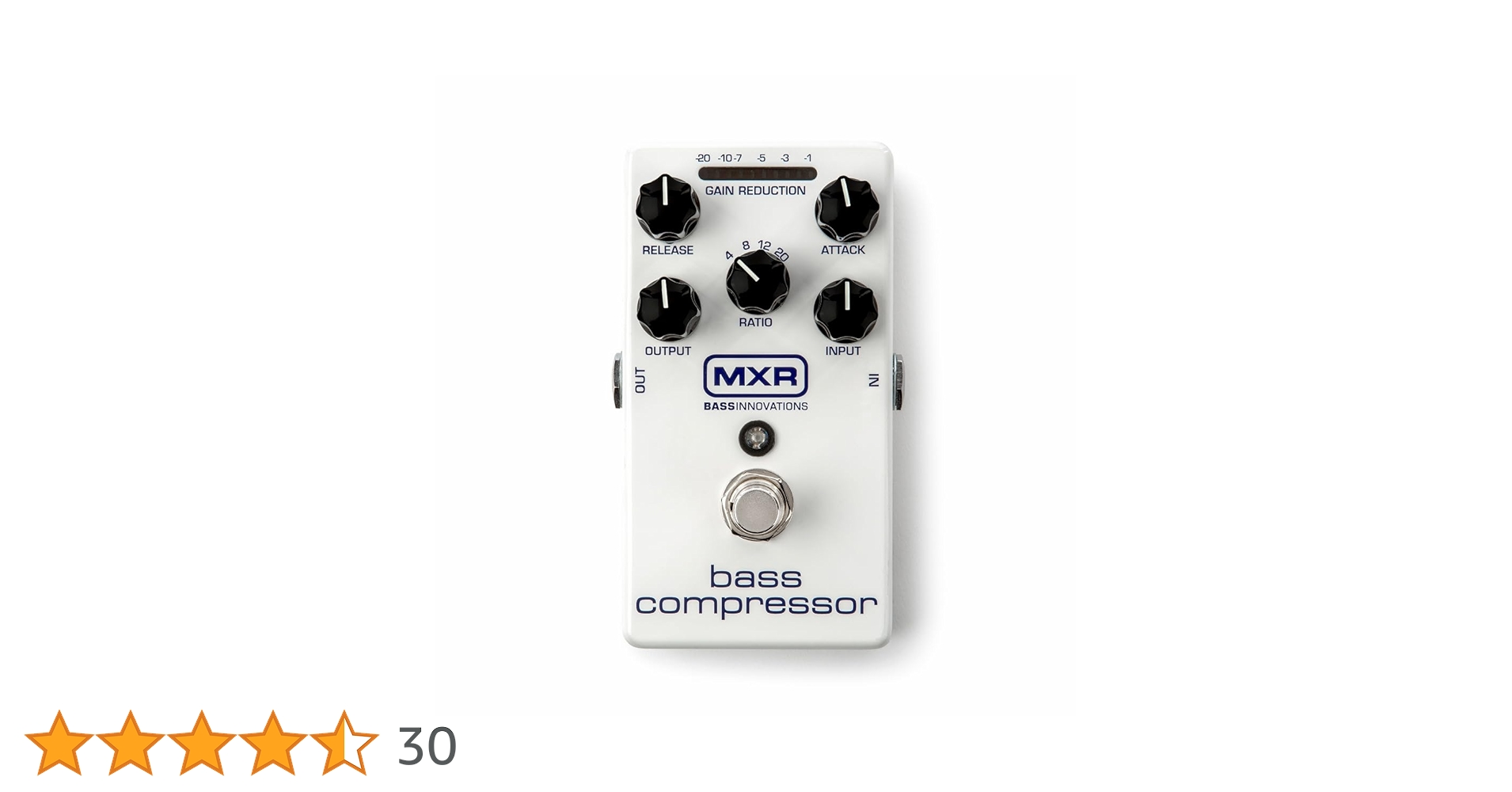 Amazon | MXR M87 BASS COMPRESSOR | コンプレッサー | 楽器・音響機器