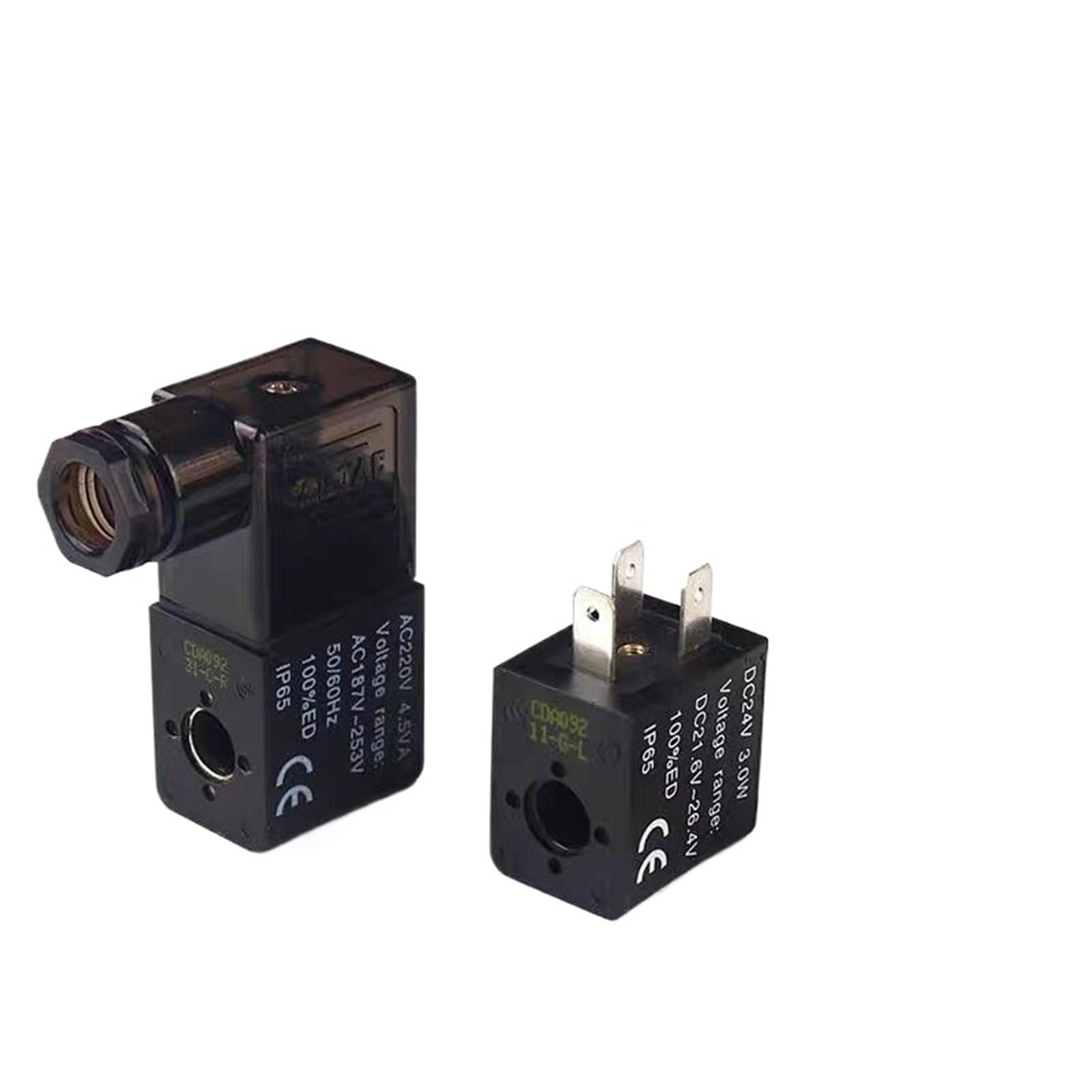 Électrovanne pneumatique 12V bobine CA 220V commande 4V210 pour circuit d'air comprimé de usine