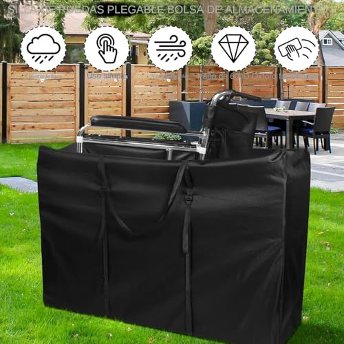 Sac de transport pour déambulateur pliable protégeant de la pluie - 3