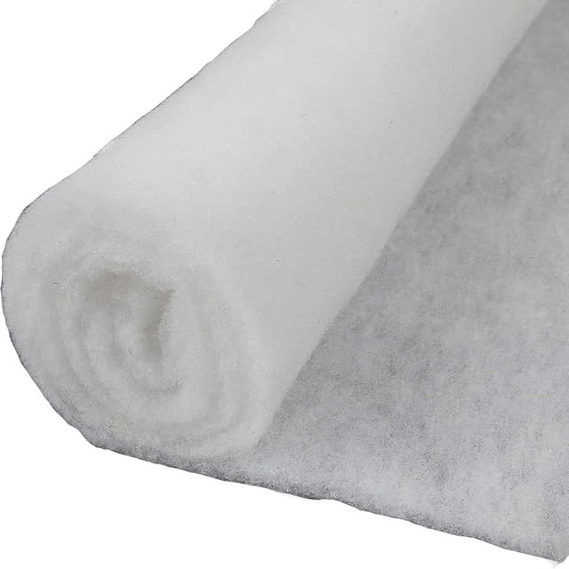5 Metre Bundle of Super Soft Fluffy Wadding 45cm Wide Premium Dacron Fibre Quality Upholstery Quilting Crafting Batting The Fabric Guys