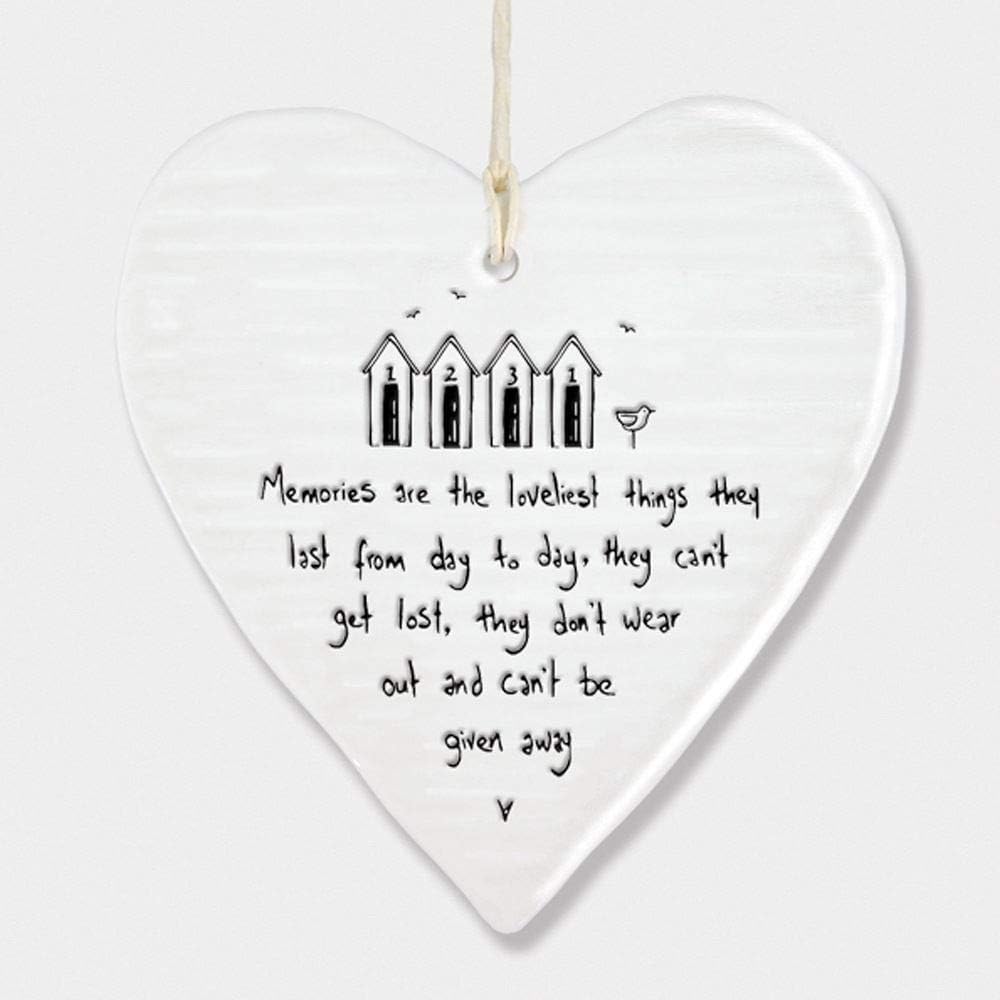 ‘Memories’ Wobbly Hanging Heart