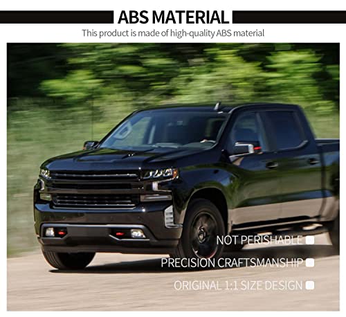 Voodonala Chrome Front Fog Light Cover Trim Bezel Compatible with 2019-2022 Chevy Silverado 1500 by Voodonala - Used condition - Image 5