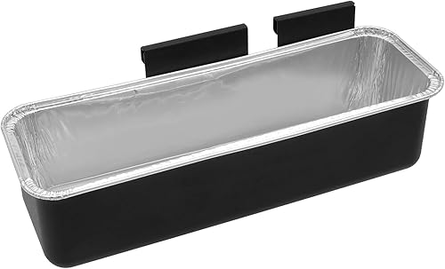 Miniatura 2 de MixRBBQ Taza de grasa con bandejas de goteo de aluminio para accesorios de plancha de Camp Chef, soporte profesional para sartenes de goteo para